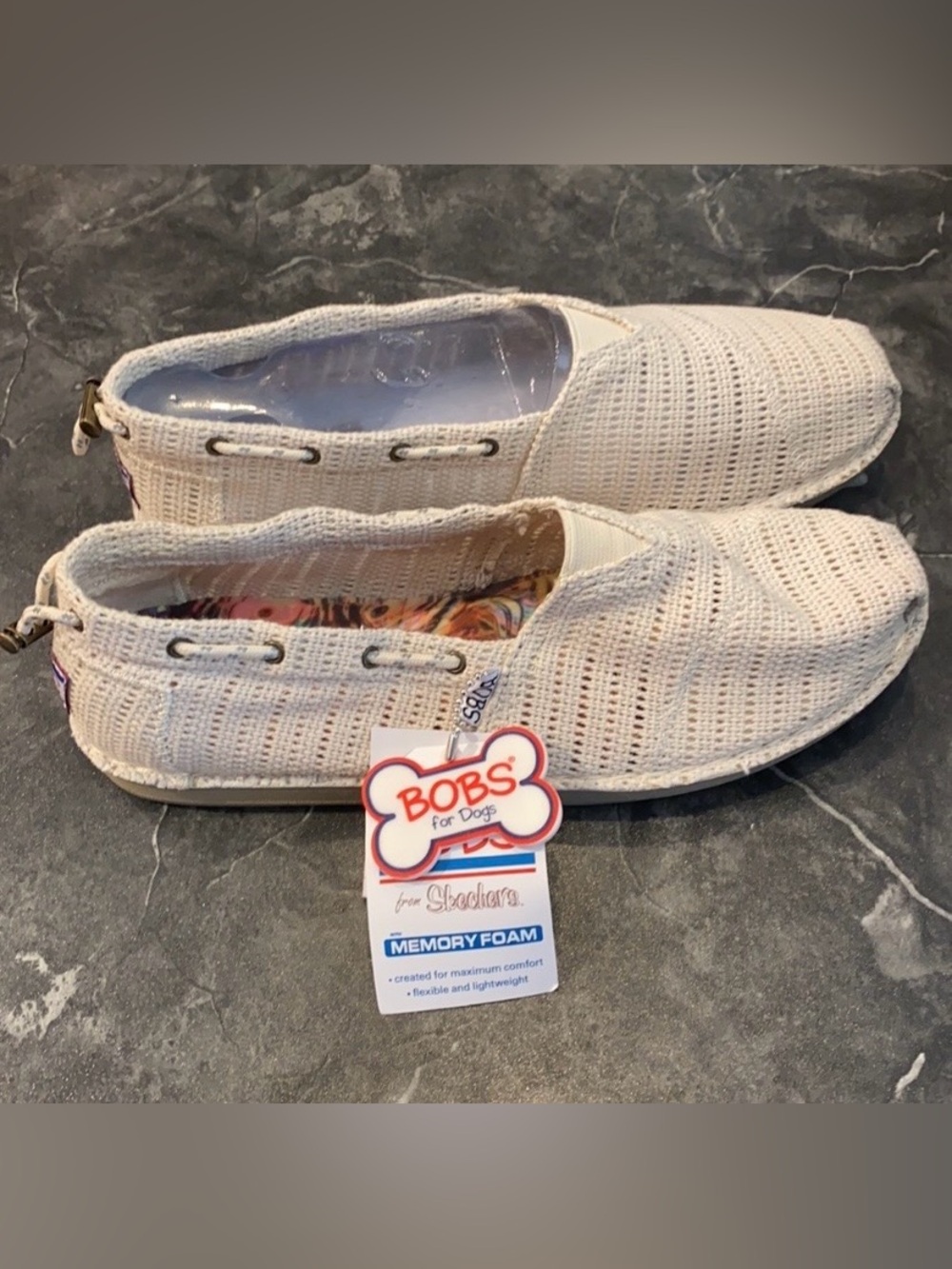 Bobs Chill Stitch N Time Natural Shoes